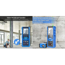 Laser distance meter up to 100m, green beam