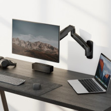 17"-32" monitoriaus spyruoklinis sieninis laikiklis, juodas 17"-32" monitoriaus spyruoklinis sieninis laikiklis, juodas