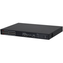 PoE hub 1000Mbps 16-port...