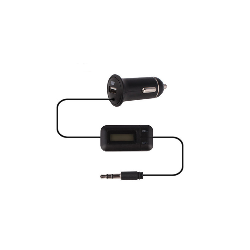 USB kroviklis + FM moduliatorius automobiliui (12V, 24V)