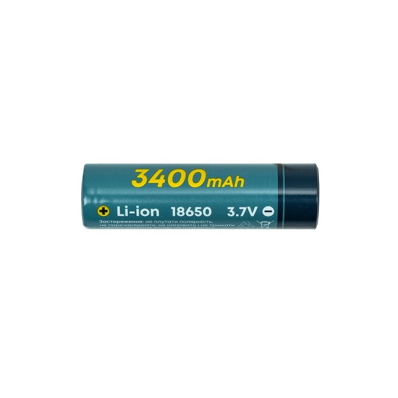 Akumuliatorius 18650, 3.7V, 1C, 3400mAh