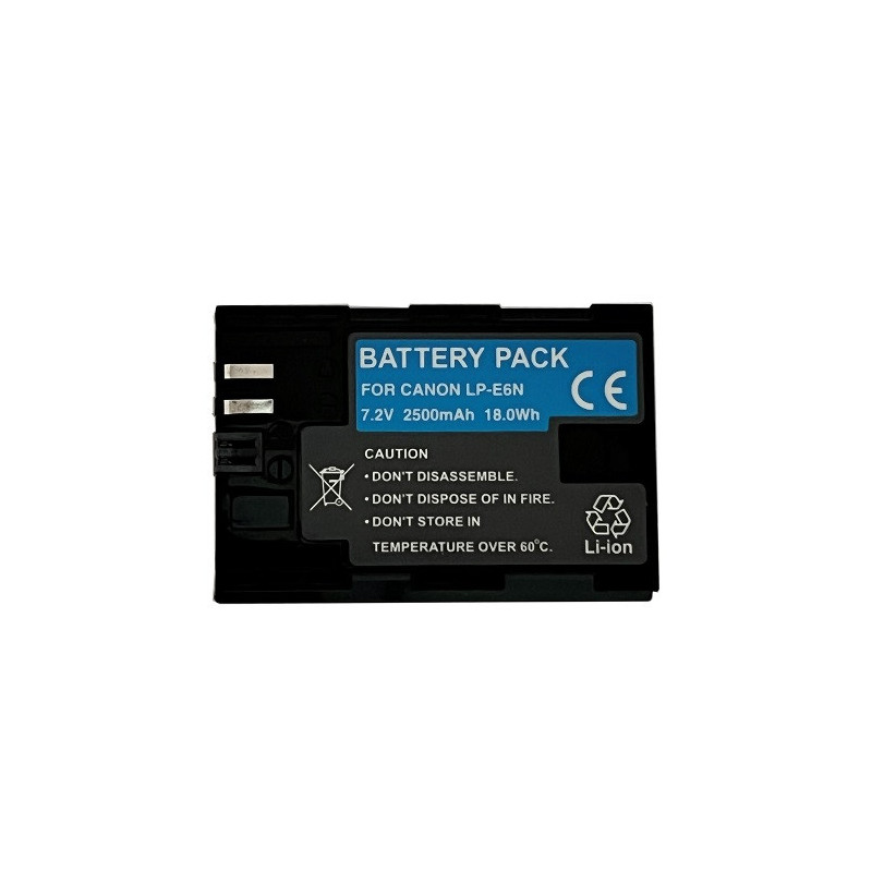 Pakaitinė Baterija - CANON LP-E6N 2400mAh Pakaitinė Baterija