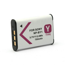 SONY NP-BY1 battery, 640mAh