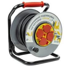 Extension cord with reel...