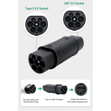 Electric vehicle adapter GB / T (Male) - Type 2 (Male)