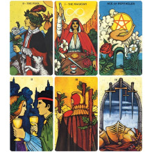 US Games Systems Morgan-Greer Tarot Cards in Metal Box