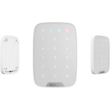 AJAX KeyPad Plus belaidė valdymo klaviatūra (balta)