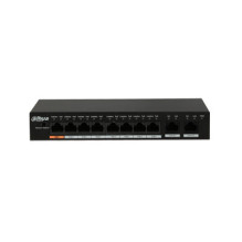Switch - Dahua Technology PFS3010-8ET-96-V2 Unmanaged PoE Black