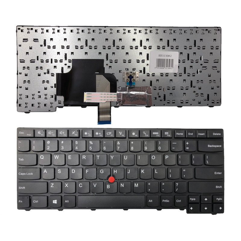 Keyboard LENOVO: Thinkpad T440, T440p, T440s, T450, T450s, T431s, E431 with frame and 'trackp