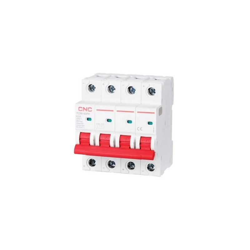 DC automatinis jungiklis, 4P, 63A, 1000VDC, 6kA