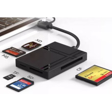 Memory card reader CF, SD, TF, MS, XD Memory card reader CF, SD, TF, MS, XD