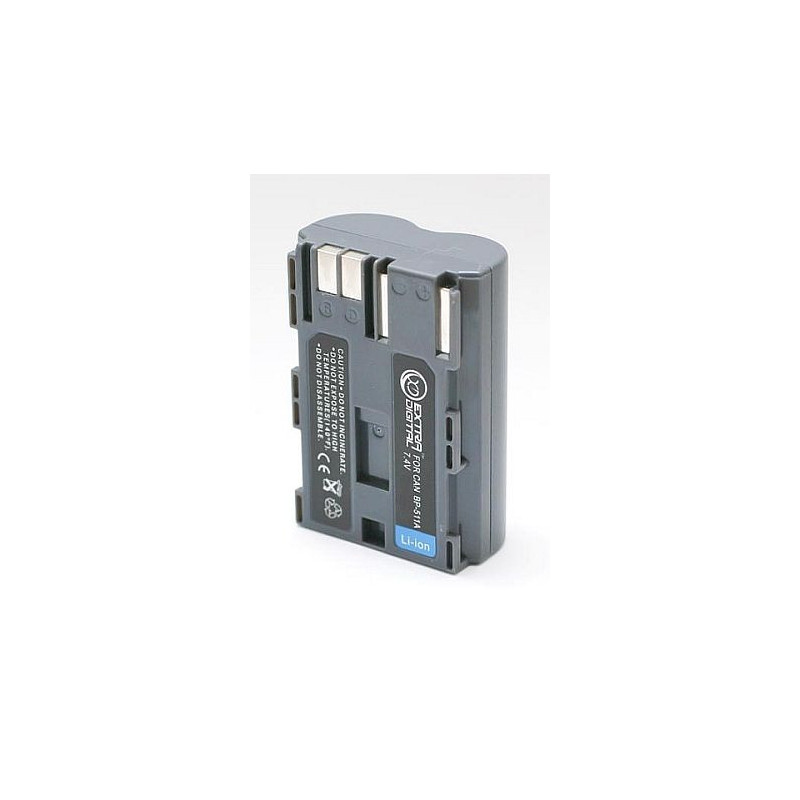 Pakaitinė baterija Canon BP-511, 1800mAh