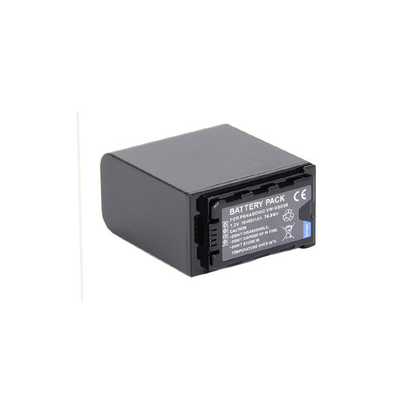 Pakaitinė baterija Panasonic VW-VBD98, 10400mAh
