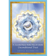 Crystal Mandala Oracle Cards Blue Angel