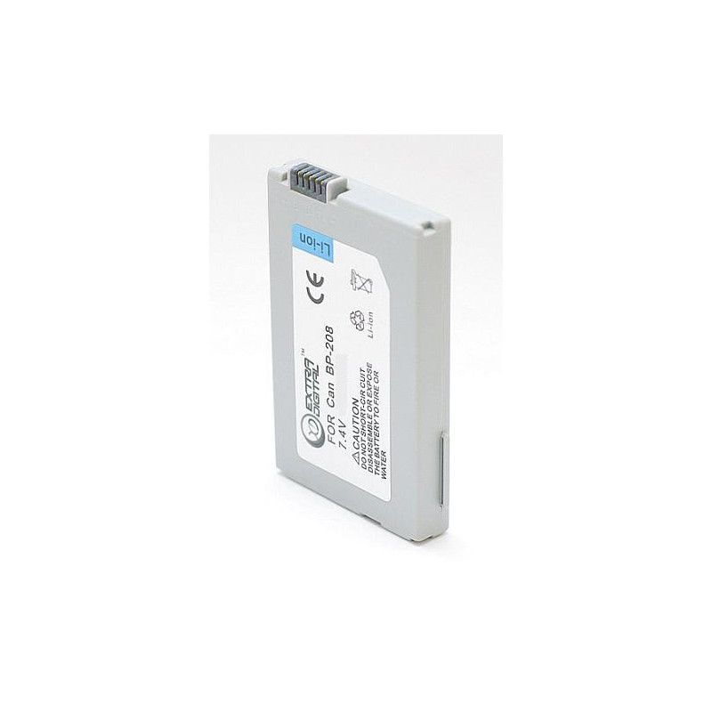 Pakaitinė baterija Canon BP-208, 850mAh