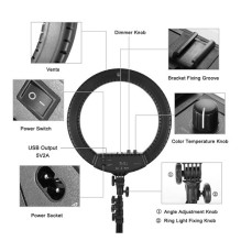 LED ring lamp 34.5cm