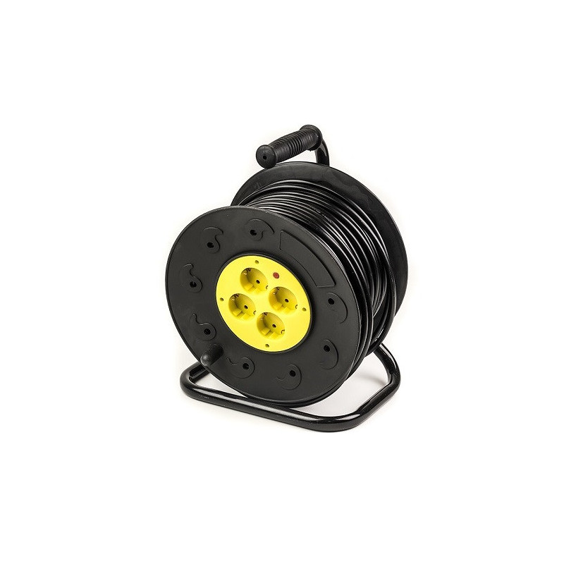 Ilgintuvas su rite 50m, 4 lizdai, 3x2.5mm2