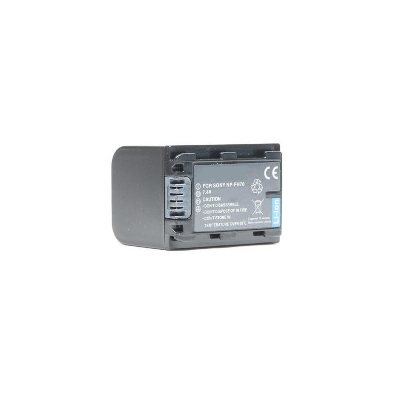 Replacement battery Sony NP-FH70, 1500mAh