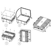 Installation box 419x360x160mm Installation box 419x360x160mm