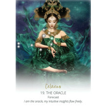 Blue Angel Star Temple Oracle Cards