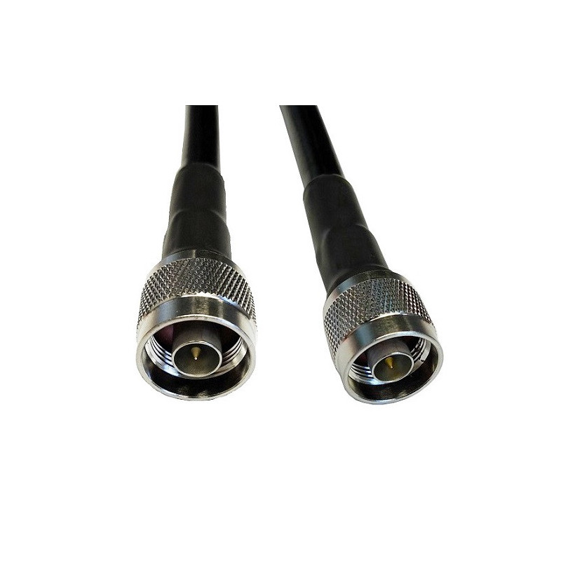 Cable LMR-400, 1m, N-male to N-male