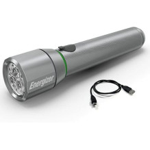 Portable Flashlight - Energizer Metal Vision HD 1000 LM USB Rechargeable Portable Flashlight - Energizer Metal Vision HD 1000 LM USB Rechargeable