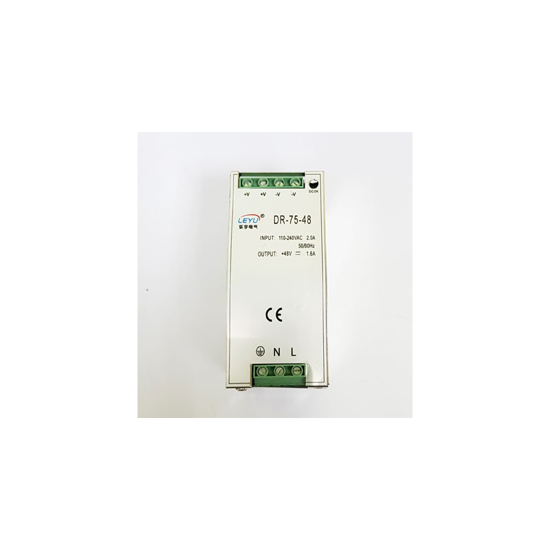 Power supply 48V, 1.6A, 75W, DIN rail mountable