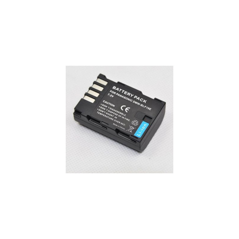 Replacement battery Panasonic DMW-BLF19, 1860mAh