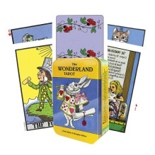 US Games Systems The Wonderland Tarot Cards in a Tin Box