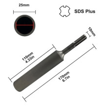 SDS-Plus chisel for earth rods, 19.05mm