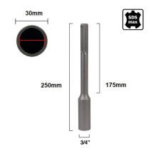 SDS-MAX Earth Rod Chisel, 19.05mm