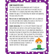 US Games Systems Kids Yoga Adventure Cards
