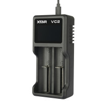 Battery Charger - XTAR VC2 Dual Lithium-Ion USB Charger with LCD Display