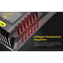 Nitecore UMS2 Intelligent USB Superb Baterijų įkroviklis Nitecore UMS2 Intelligent USB Superb Baterijų įkroviklis