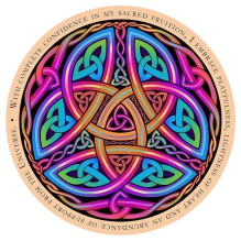 Blue Angel Circles Of Healing Cards