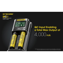 Nitecore UMS2 Intelligent USB Superb Battery Charger Nitecore UMS2 Intelligent USB Superb Battery Charger