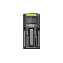 Nitecore UMS2 Intelligent USB Superb Baterijų įkroviklis Nitecore UMS2 Intelligent USB Superb Baterijų įkroviklis
