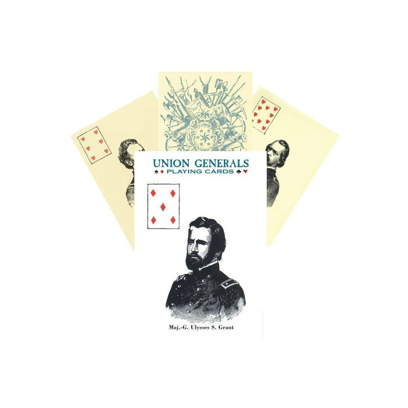 Union Generals Playing Cards