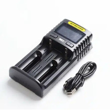 Nitecore UMS2 Intelligent USB Superb Baterijų įkroviklis Nitecore UMS2 Intelligent USB Superb Baterijų įkroviklis