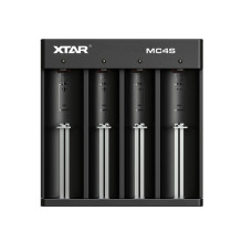 Akumuliatoriaus Įkroviklis - Xtar MC4S 4-Bay Li-ion / NiMH 5V Įėjimas 4.2V Išėjimas 1A Juodas