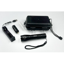 Handheld flashlight, 1000lm, 10W Handheld flashlight, 1000lm, 10W
