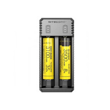 Nitecore UI2 Portable Dual-slot USB Baterijų įkroviklis Nitecore UI2 Portable Dual-slot USB Baterijų įkroviklis