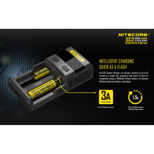 NITECORE SC2 Superb Charger Baterijų įkroviklis NITECORE SC2 Superb Charger Baterijų įkroviklis