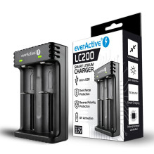 Battery Charger - EverActive LC-200 Battery Charger - EverActive LC-200