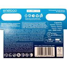 Akumuliatorius - PANASONIC ENELOOP AA 2000 mAh 8 vnt. Akumuliatorius - PANASONIC ENELOOP AA 2000 mAh 8 vnt.