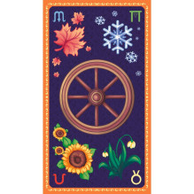 Lo Scarabeo Wheel Of The Year Tarot Cards