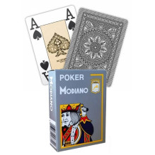 Modiano Poker Playing Cards (Gray) Modiano Poker Playing Cards (Gray)