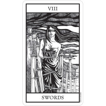 US Games Systems Bianco Nero Tarot Cards