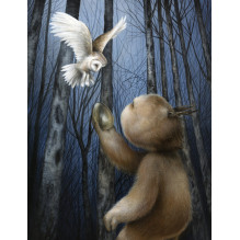 Blue Angel Into The Lonely Woods A Journal Notebook
