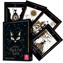 AGM Golden Black Cat Tarot...